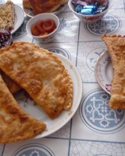 Рецепт чебуреков со свининой и говядиной