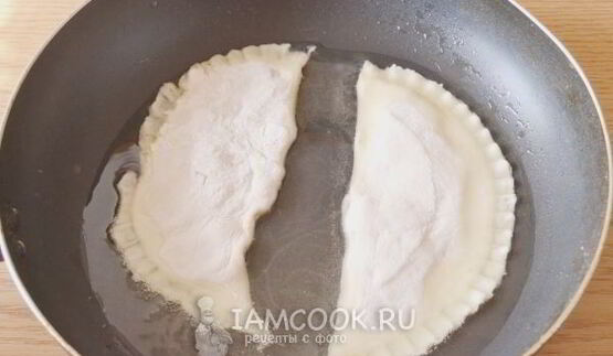 домашние чебуреки с мясом