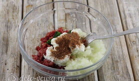 начинка для чебуреков из говядины