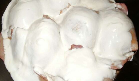 фаршированные кальмары с рисом и яйцом