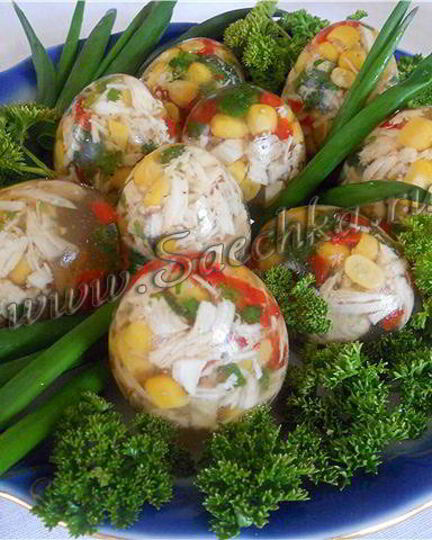 Рецепт фаршированных яиц фаберже на пасху