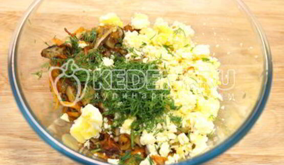 яйца фаршированные грибами