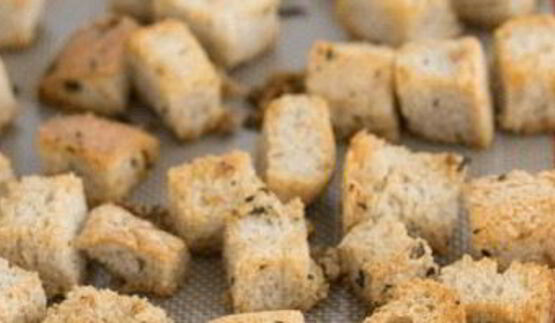 гренки из белого хлеба в духовке