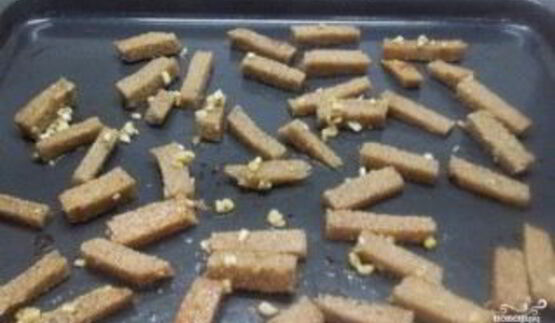 гренки с чесноком к пиву