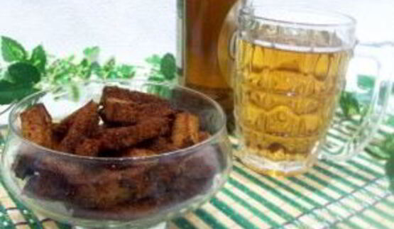 гренки с чесноком к пиву
