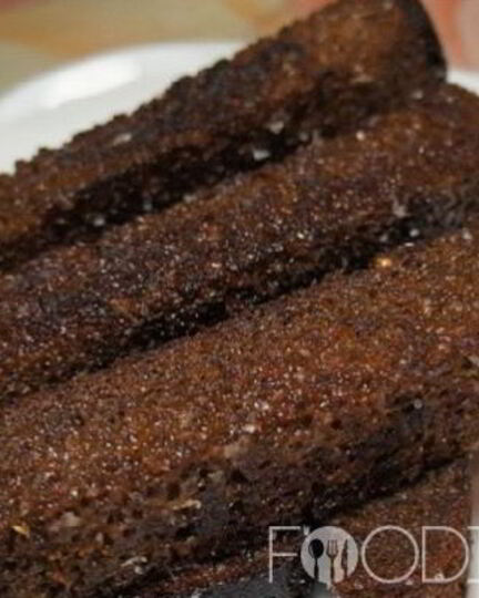 Рецепт гренков с чесноком на сковороде