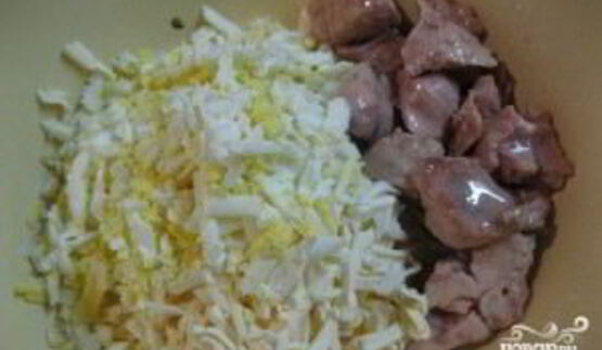 гренки с печенью трески