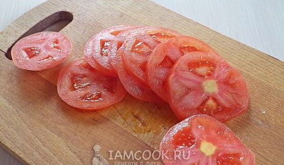 гренки с помидорами и сыром