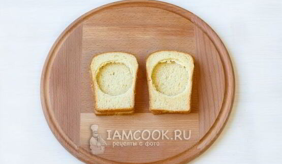 гренки с сыром и яйцом в духовке