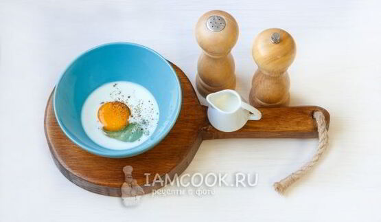 гренки с сыром и яйцом в духовке