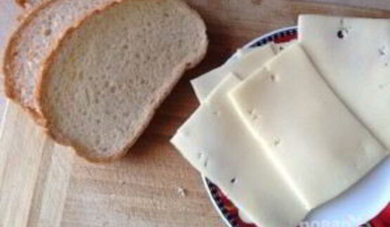 гренки с сыром на завтрак