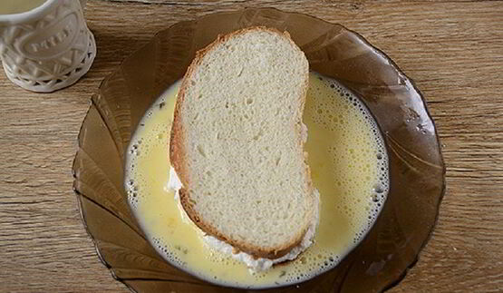 гренки с творогом