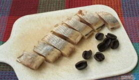 гренки с яйцом и селедкой