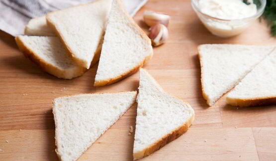 гренки с яйцом