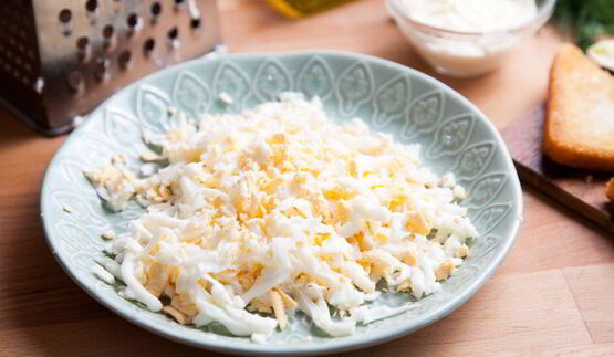 гренки с яйцом