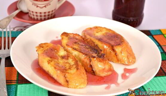 сладкие гренки на завтрак