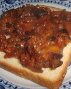 Быстрая икра из баклажанов