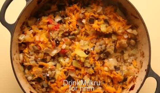 икра из баклажанов с горчичным маслом