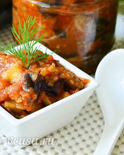 Рецепт икры из баклажанов в мультиварке