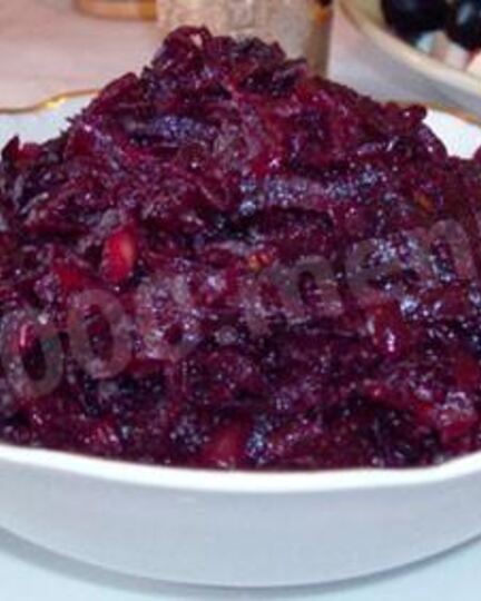 Рецепт икры из буряка