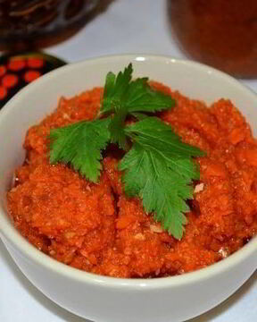 Икра из моркови