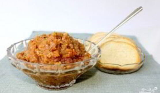 икра из печеных баклажанов