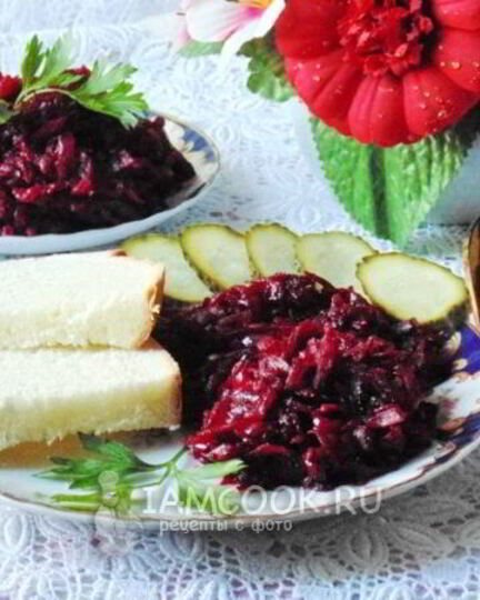 Рецепт икры из свеклы