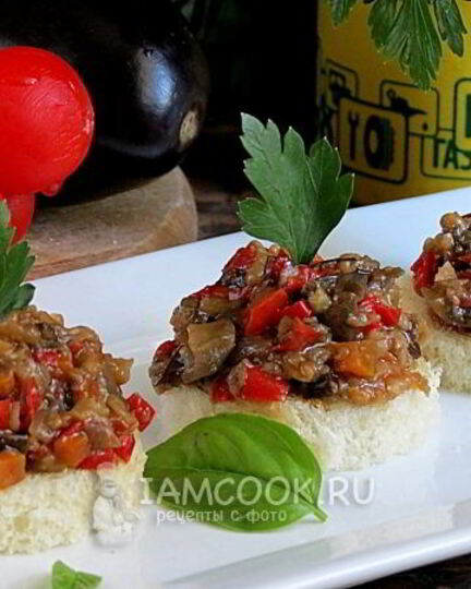 Рецепт икры из запеченных баклажанов