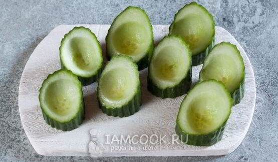 икра с огурцами