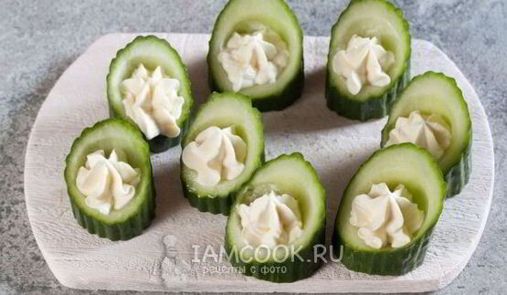 икра с огурцами