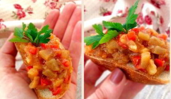 икра заморская — баклажанная