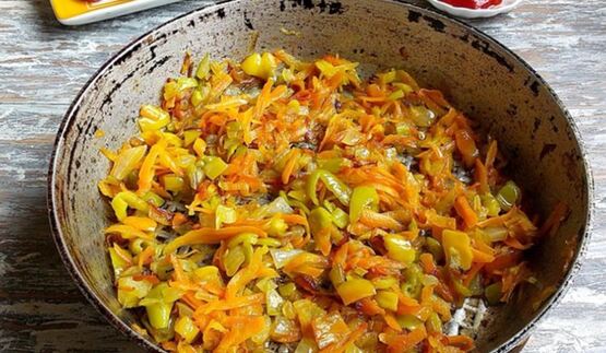 кабачковая икра из замороженных овощей