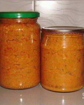 Кабачковая икра на зиму с майонезом