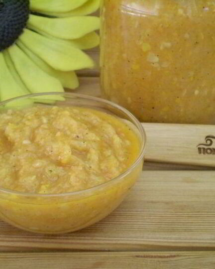 Рецепт кабачковой икры с майонезом и луком