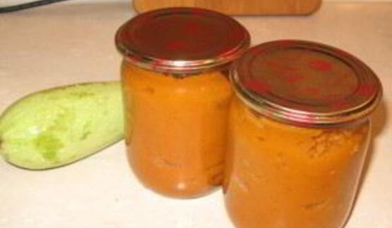 кабачковая икра с перцем на зиму