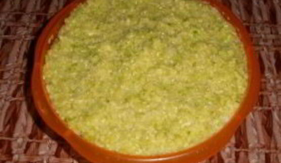 кабачковая икра с соусом