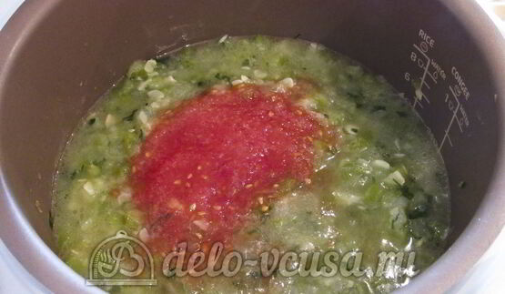 кабачковая икра в мультиварке