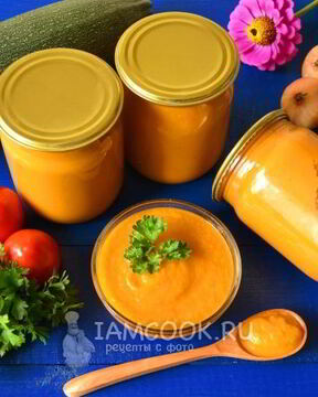 Кабачковая икра в рукаве для запекания