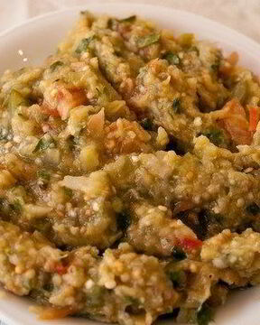 Овощная икра из баклажанов