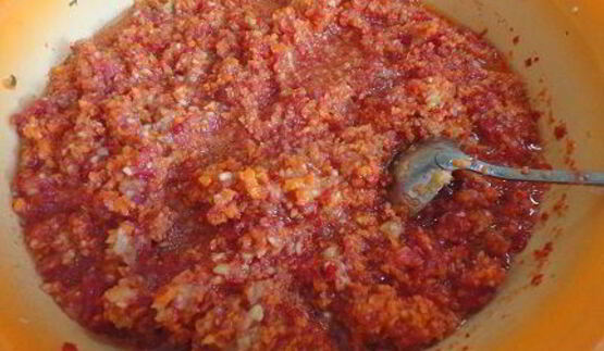 овощная икра