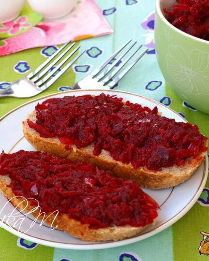 Рецепт свекольной икры из вареной свеклы