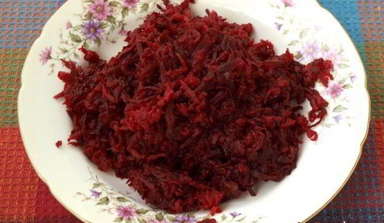 свекольная икра из вареной свеклы