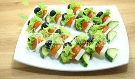 канапе греческое