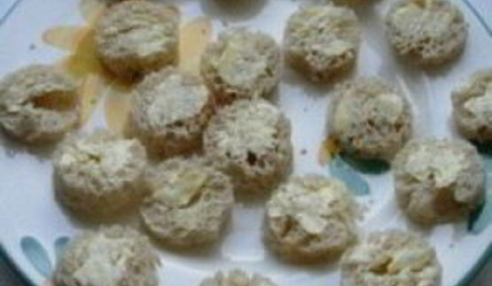 канапе из яиц на завтрак