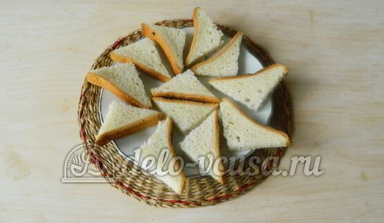 канапе кораблики с огурцом