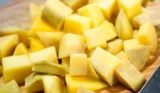 канапе с виноградом