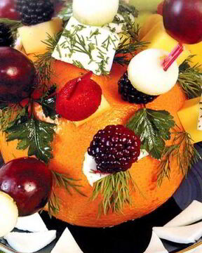 Оригинальный десерт с канапе