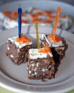 Печеночный тортик-канапе