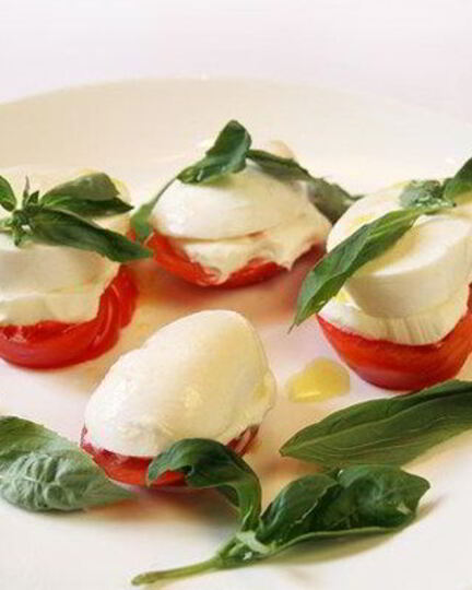 Рецепт капрезе буррата