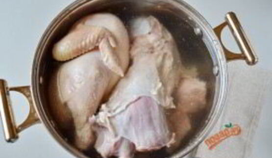 домашний холодец из говядины и курицы